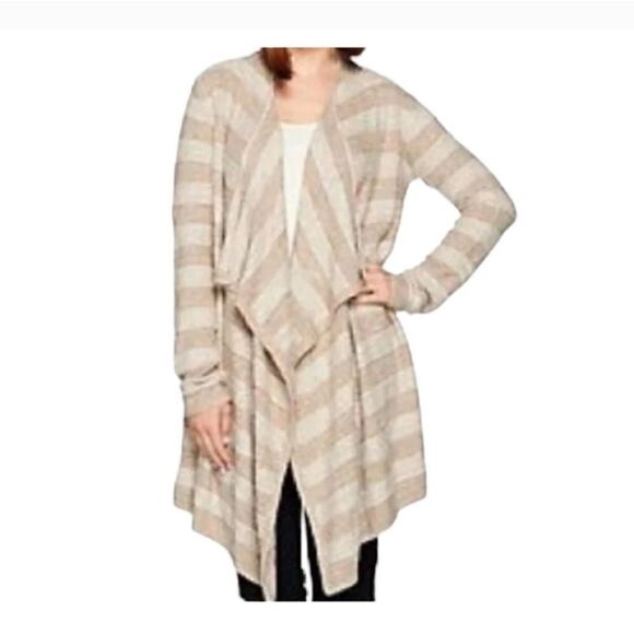 Barefoot dreams small medium sweater cardigan bamboo chic lite excellent conditi - Picture 1 of 6